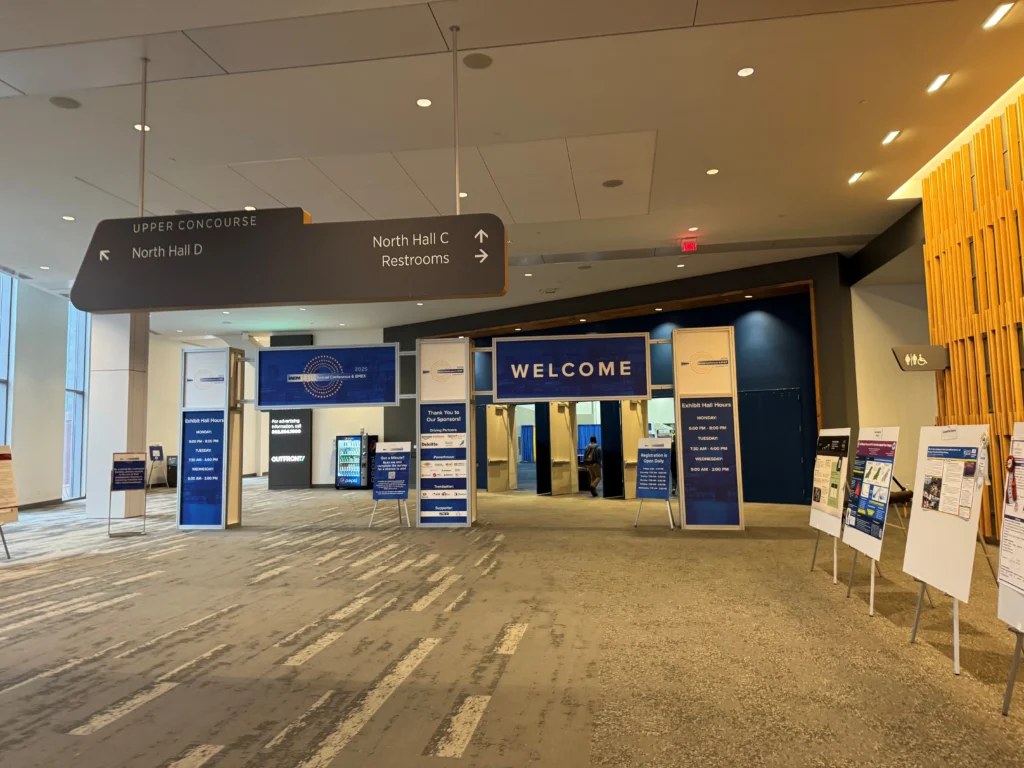 The IAEM trade show floor.