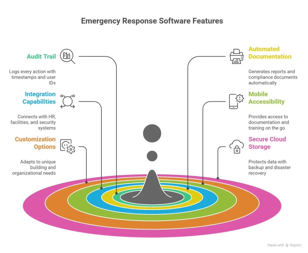 Emergency Response Software Features