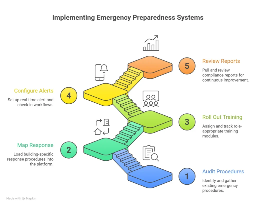 Emergency Preparedness Software Implementation