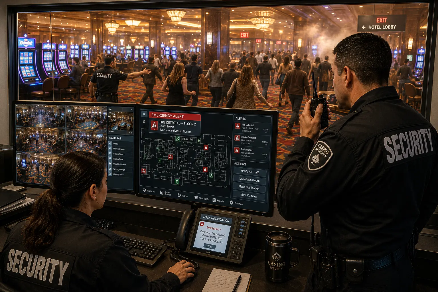 Casino Security Software: How Building Safety Solutions Protects Casinos, Guests & Employees